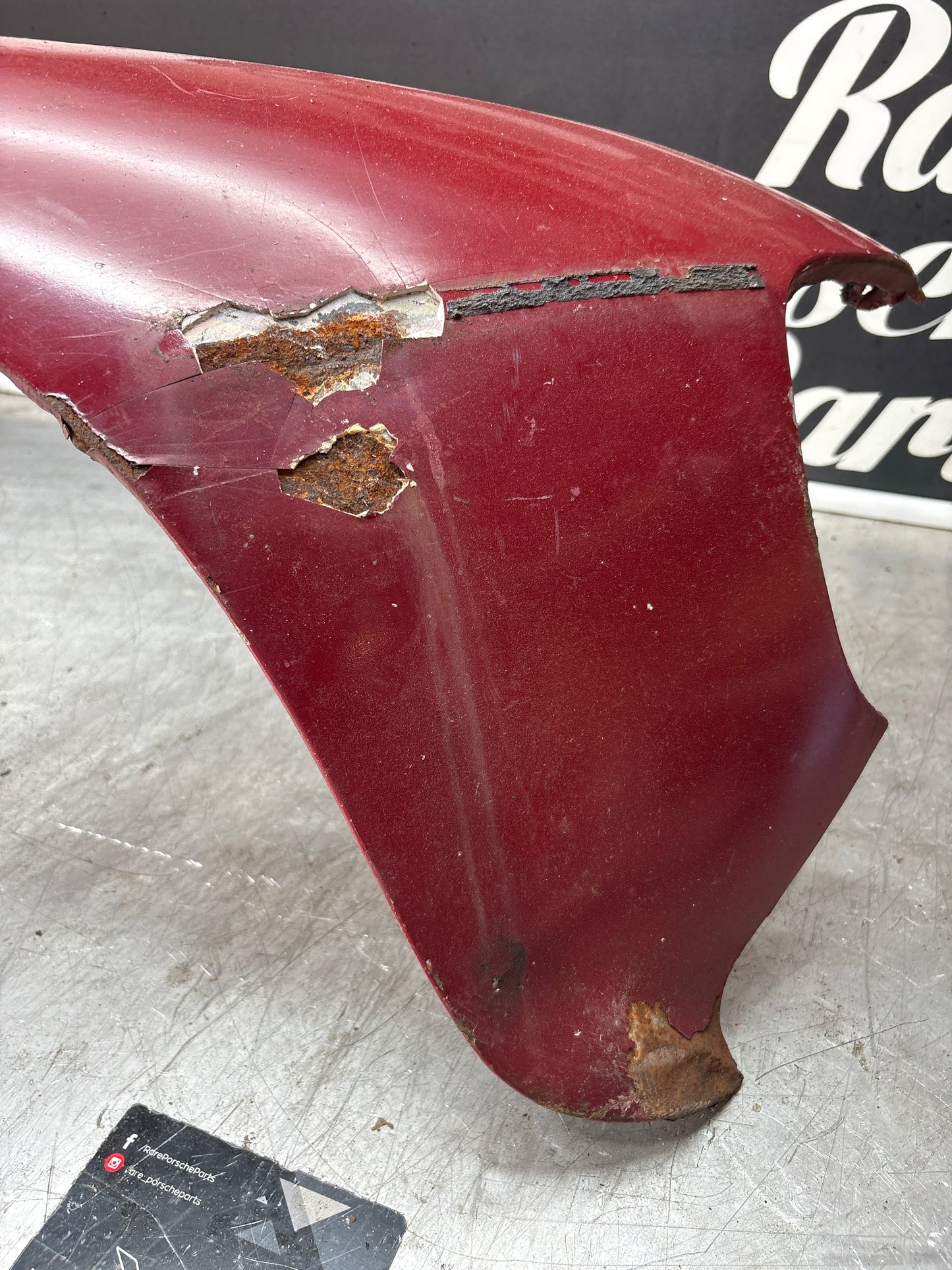 Porsche 924 front right wing repair panel