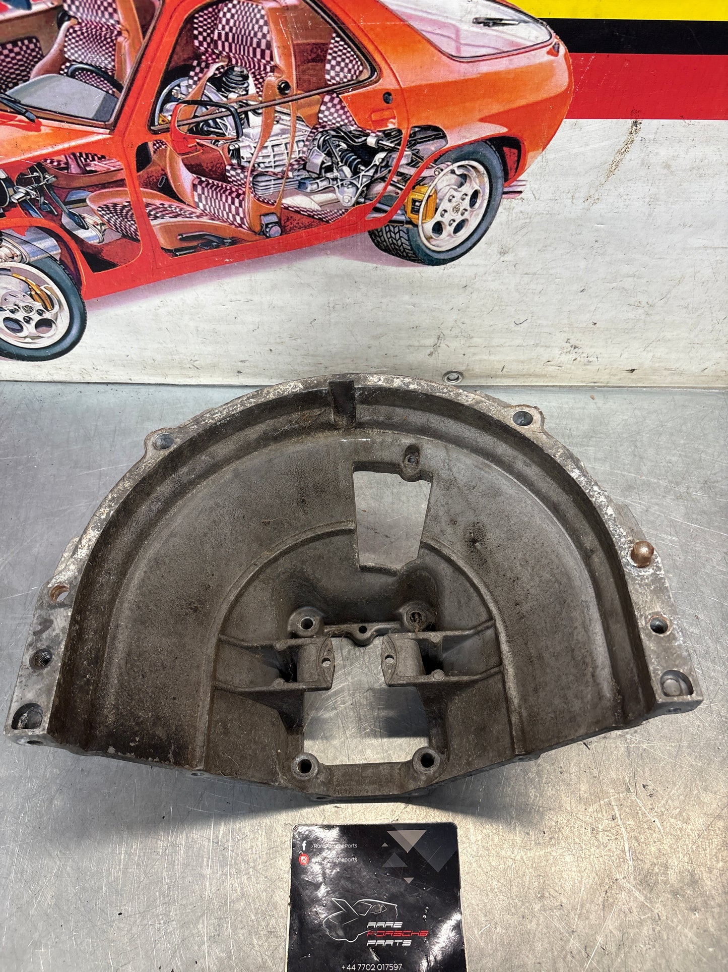 Porsche 928 S4 bell housing, used 9281164026R