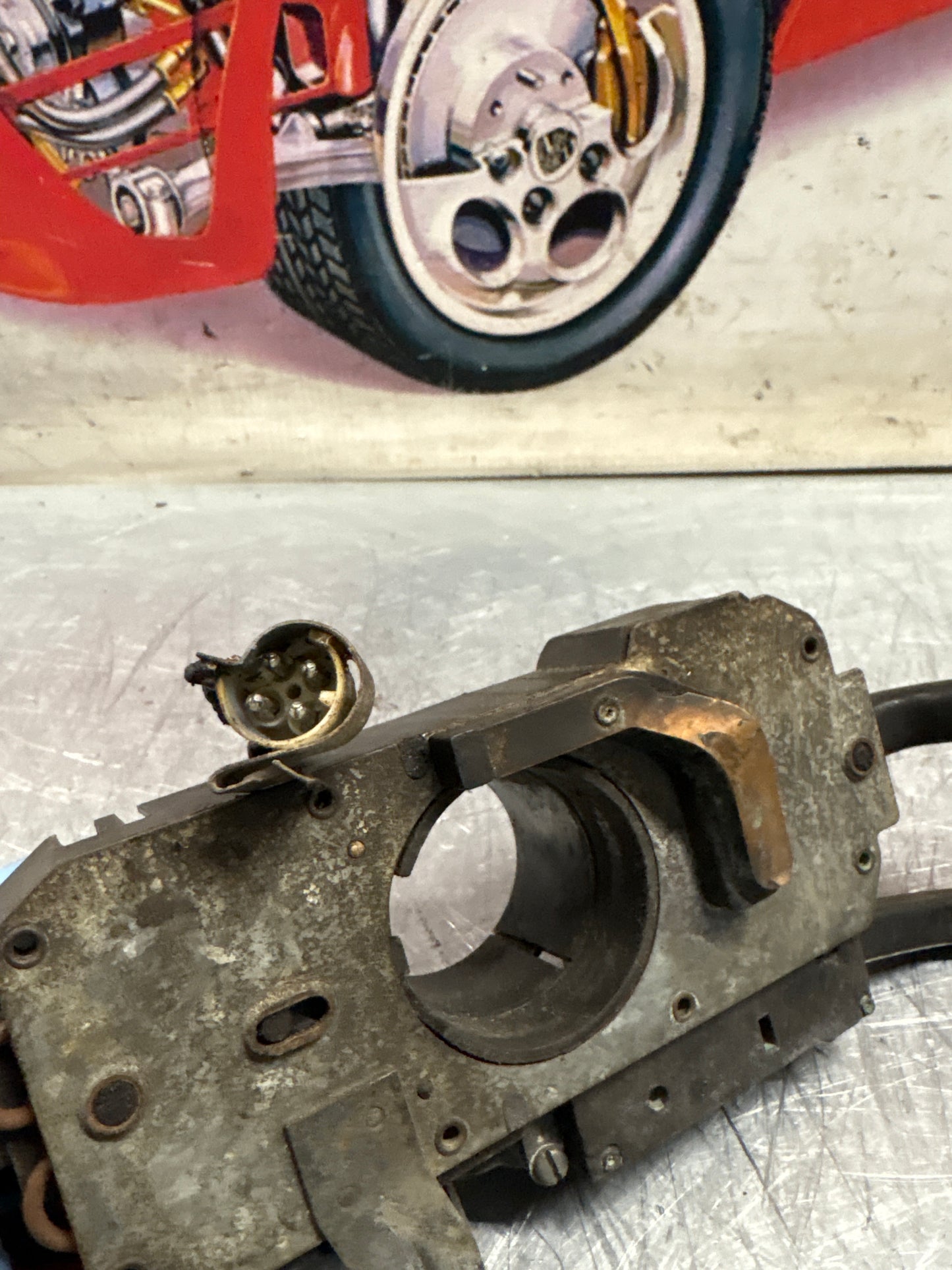 944/turbo/S2 /968 wiper/indicator stalks with cruise control. 92861330500, used, for spares or repair