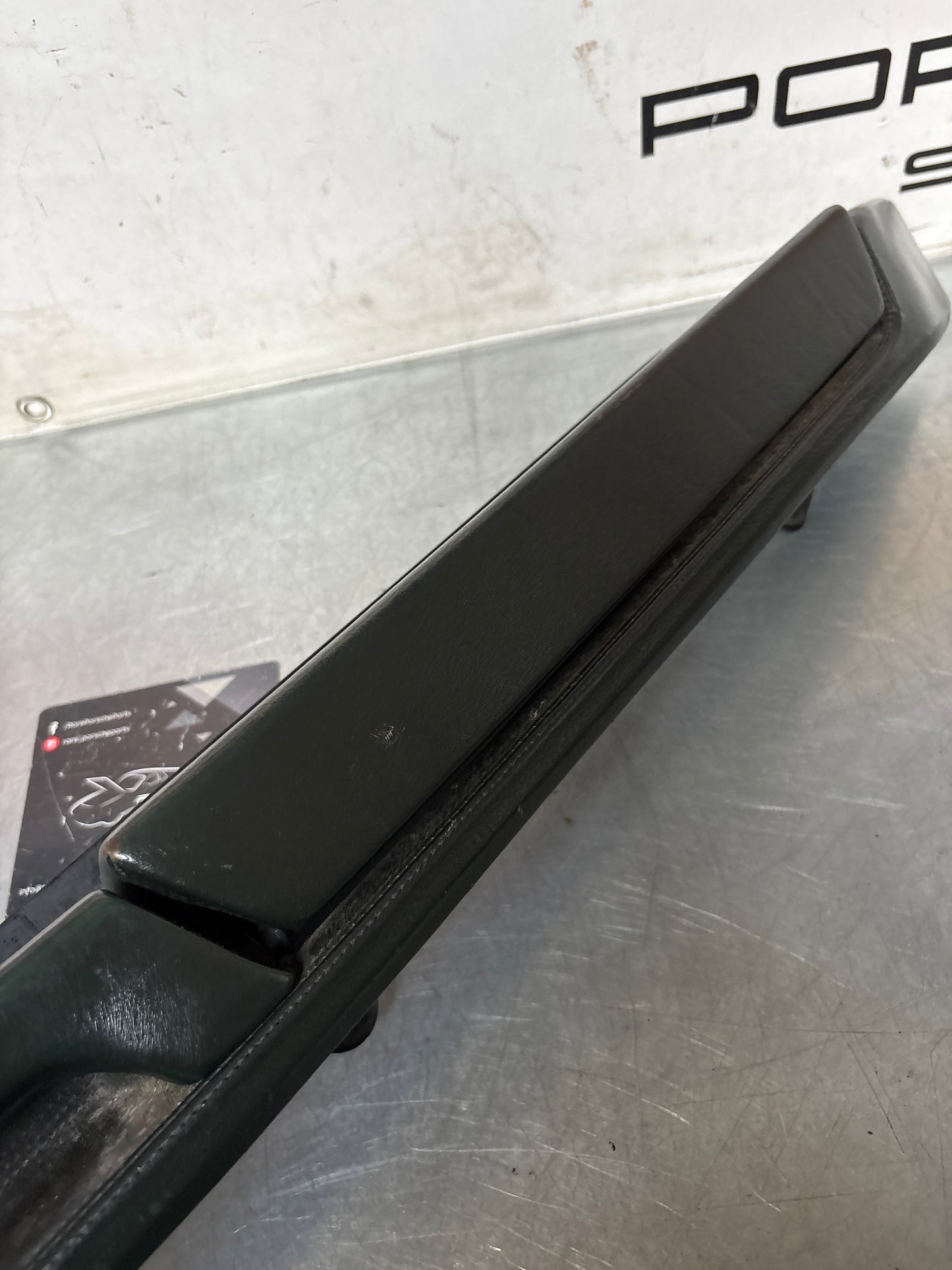 Porsche 928 Green door armrest, right, off side, 92855510203, used