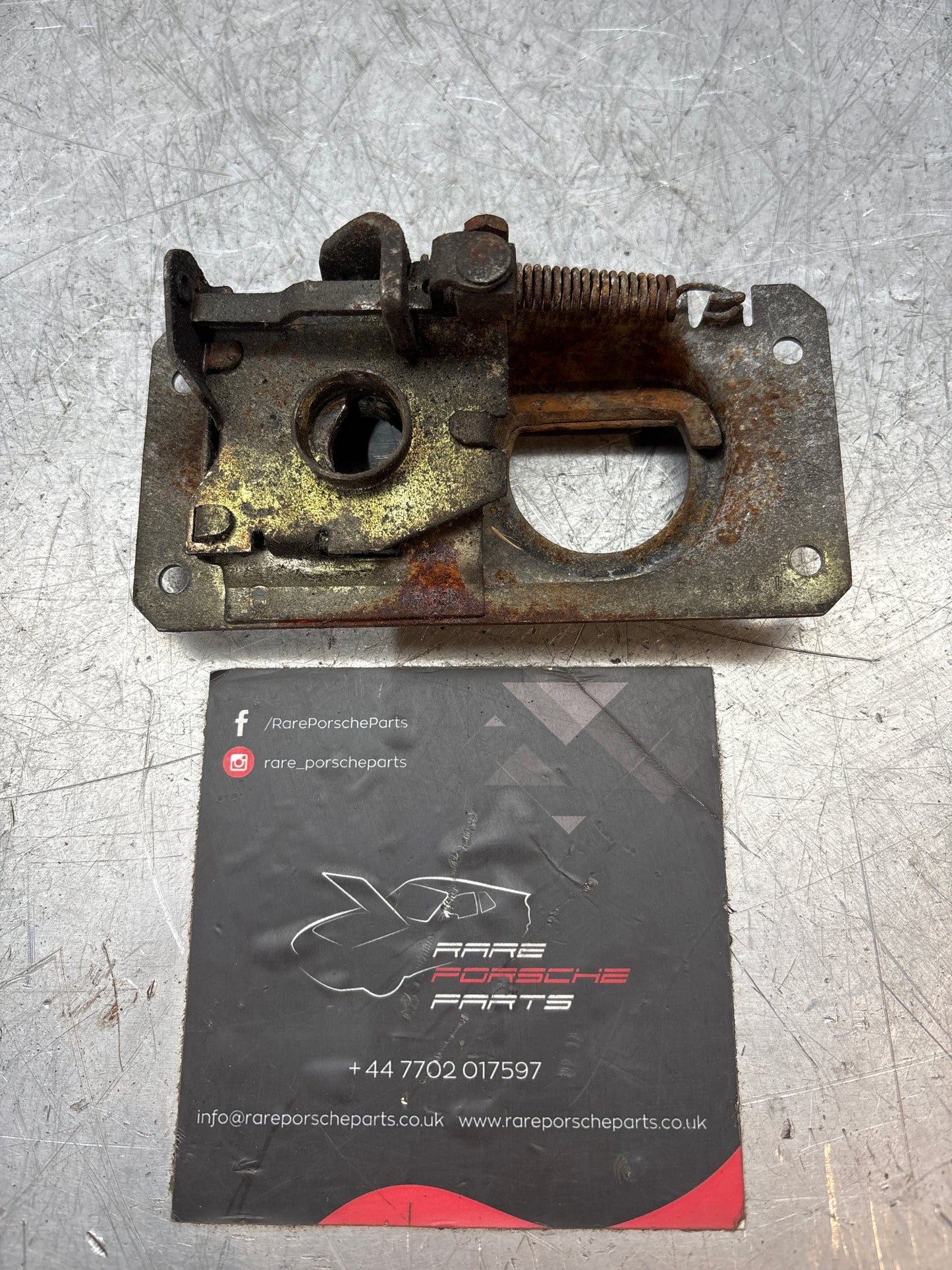 Porsche 924 944 Lower Bonnet catch latch 477823509, used