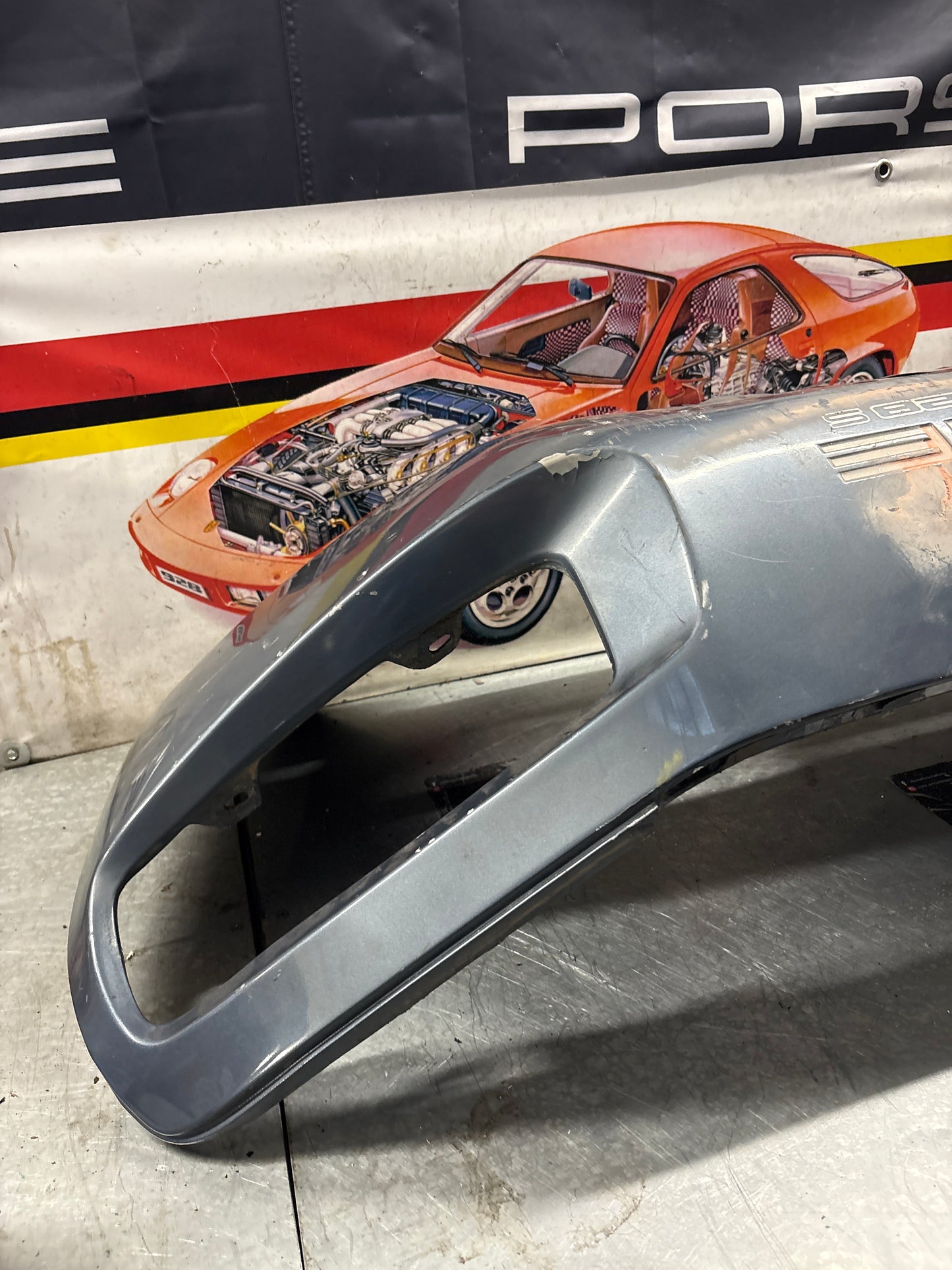 Porsche 928S rear bumper, used 928505023