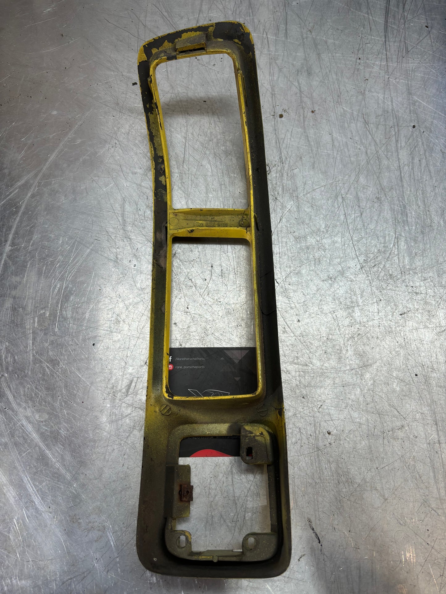 Porsche 944 Front Left Bumper Light Frame, bezel Trim 93150519501 used