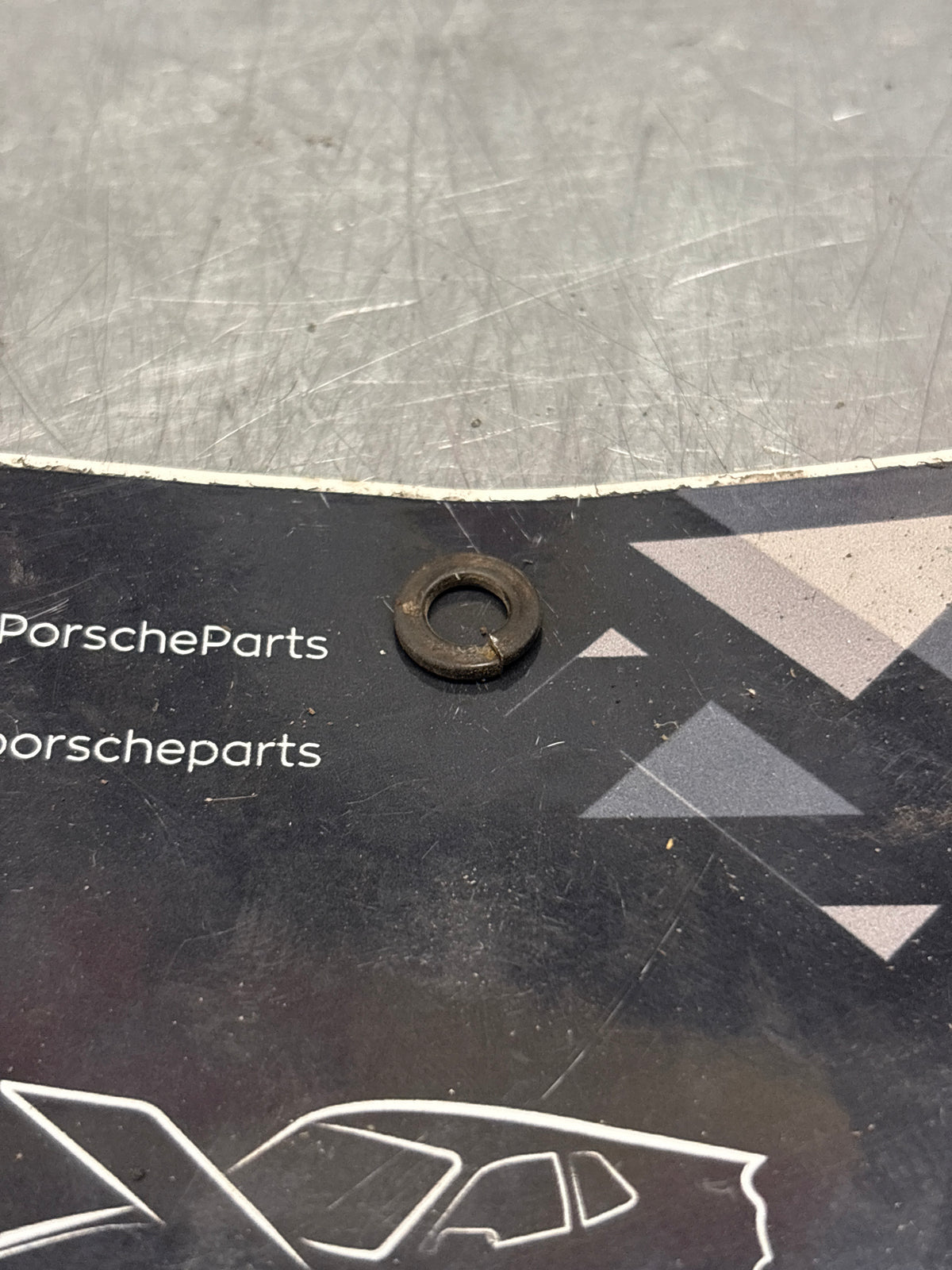 Porsche 914 clutch release fork lock ring, used N0120064