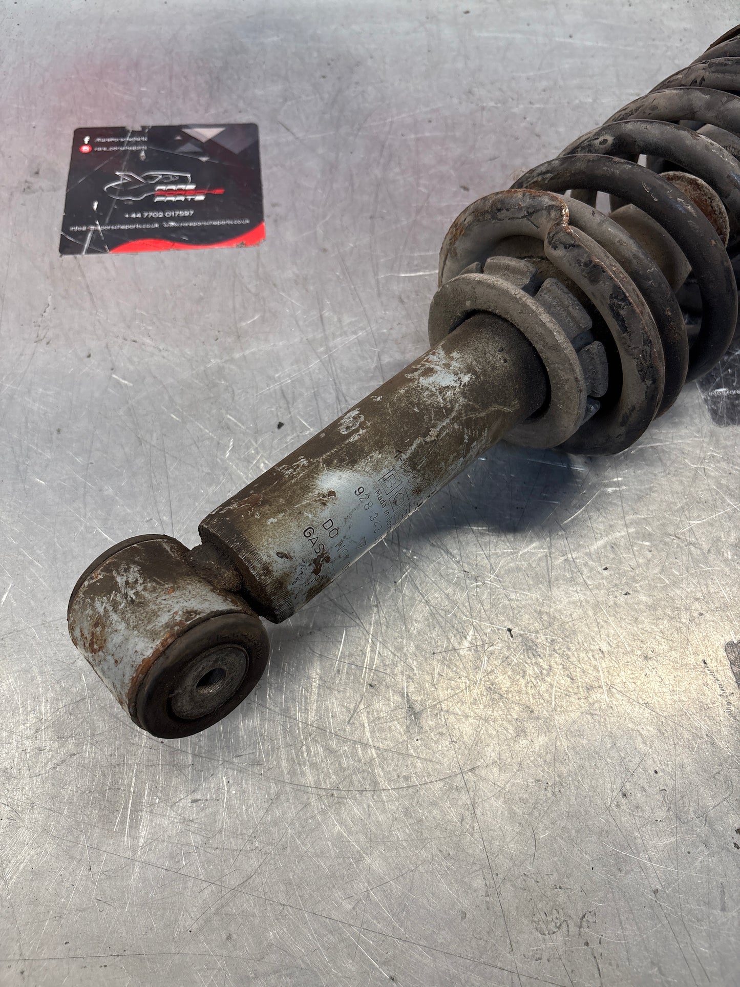 Porsche 928 Front shock absorber, used 92834305507