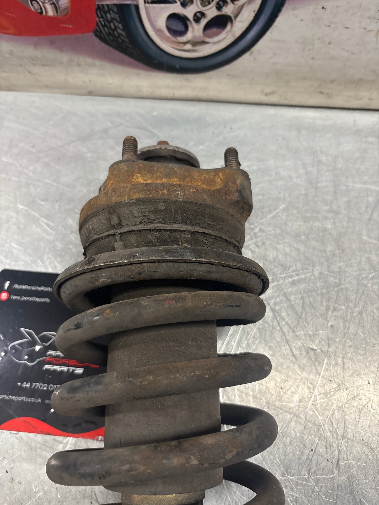 Porsche 928 front shock absorber, used 92834305504