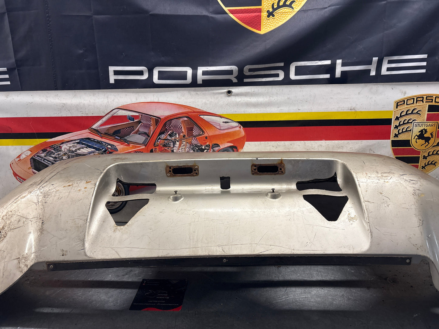 Porsche 928 rear bumper, used 928505023