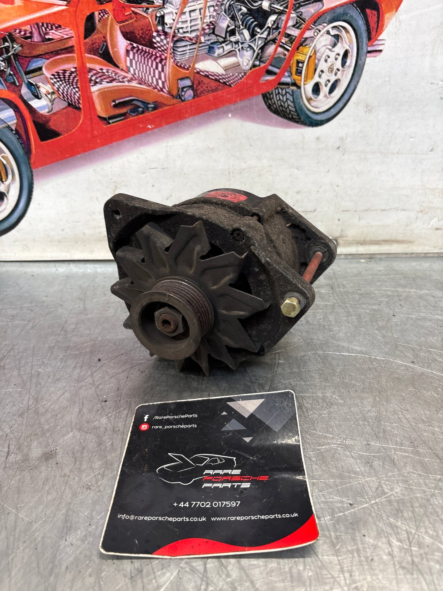Porsche 924S / 944 2.5 models alternator. 0120469559 / 94460310900 used