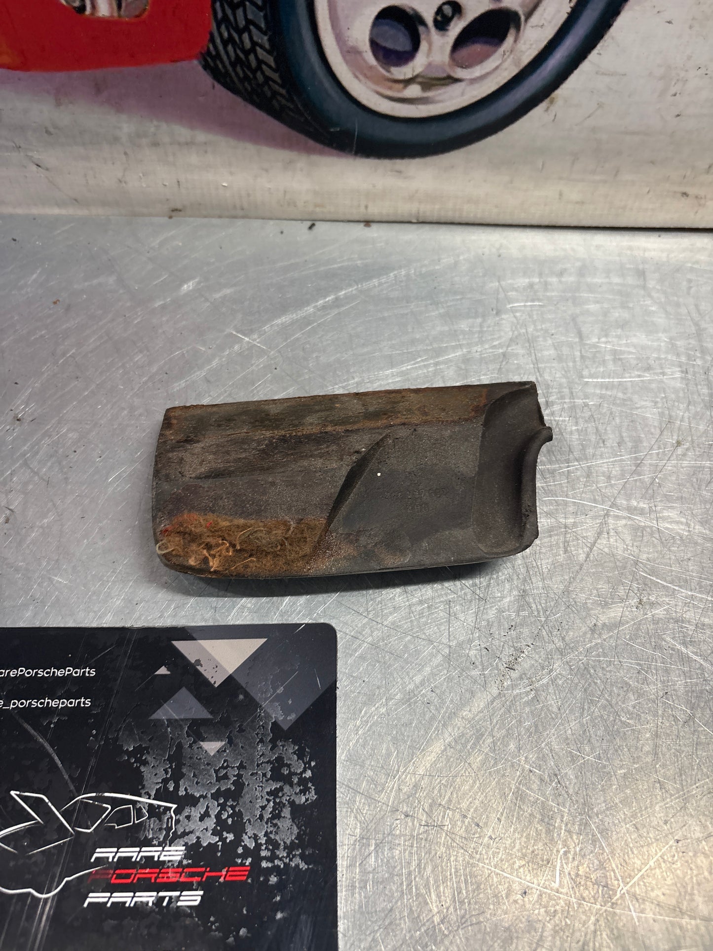 Porsche 924 944 left roof frame padding, used 477867527