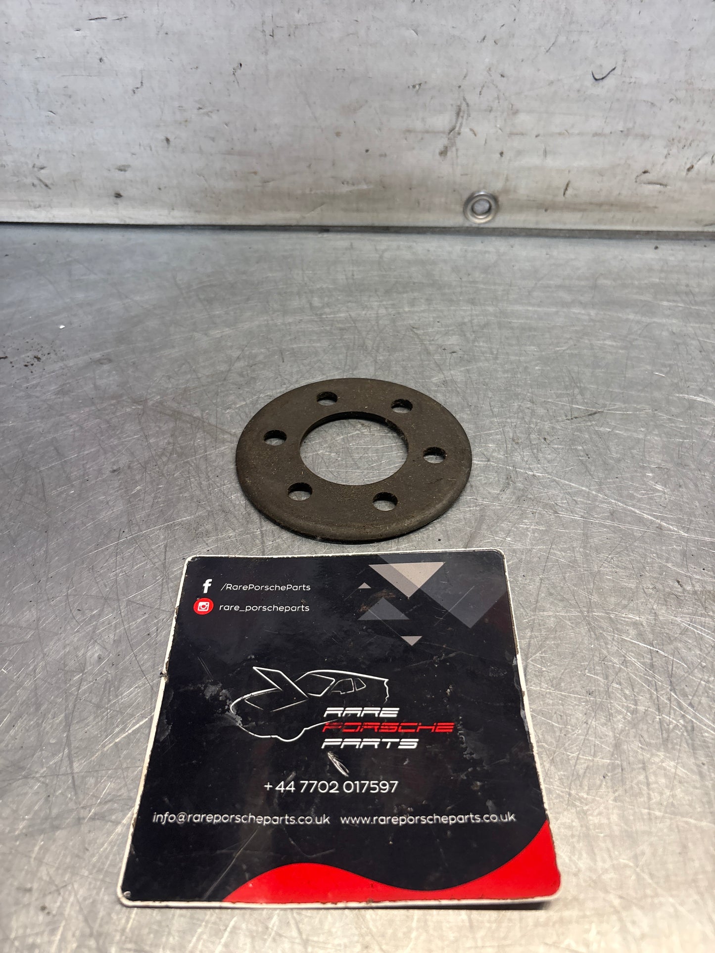 Porsche 928 packing plate, used 92211610300