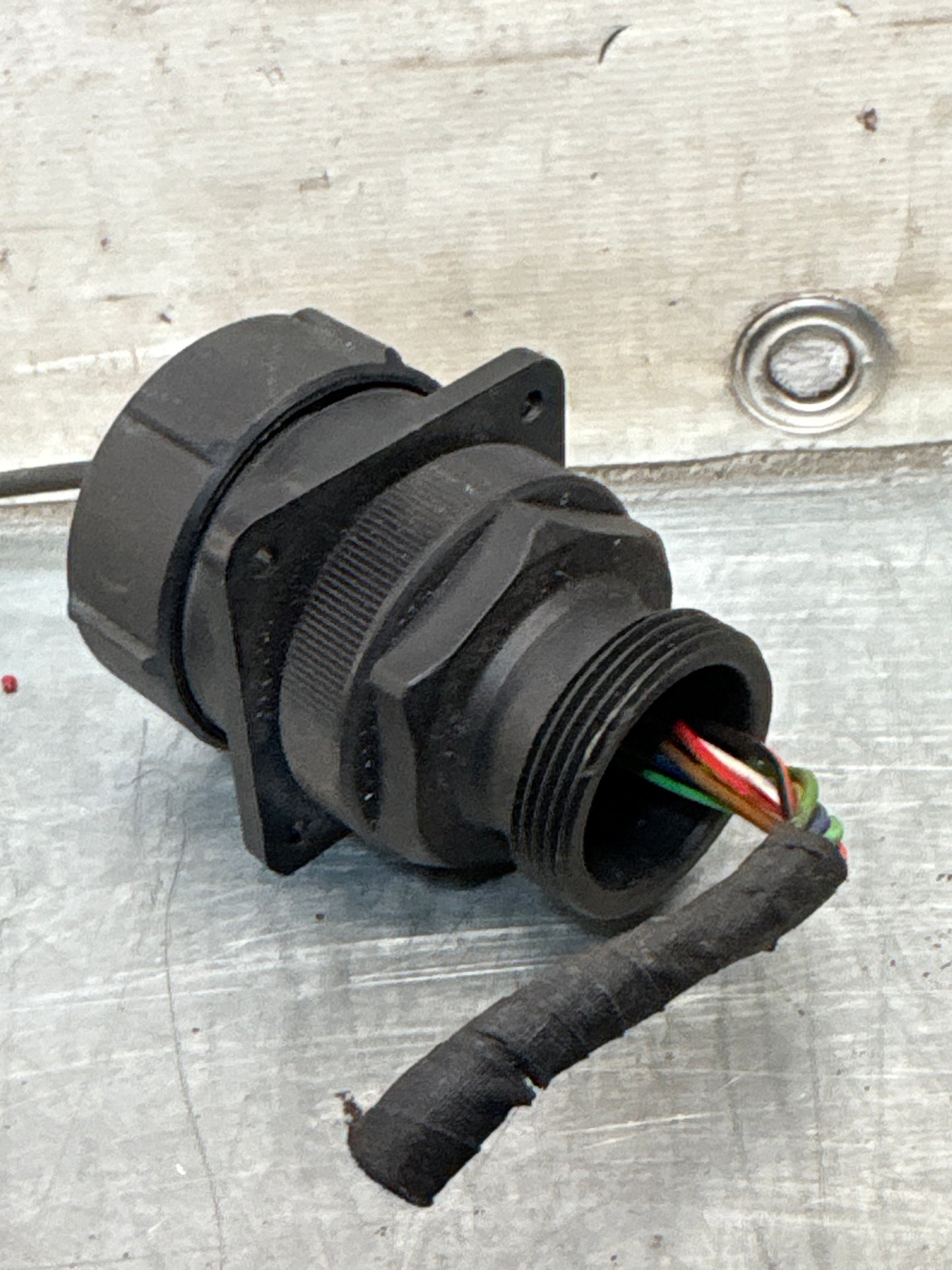 Porsche 911 964 / 993 diagnostic connector with cap, used 99965254540 / 92861227300