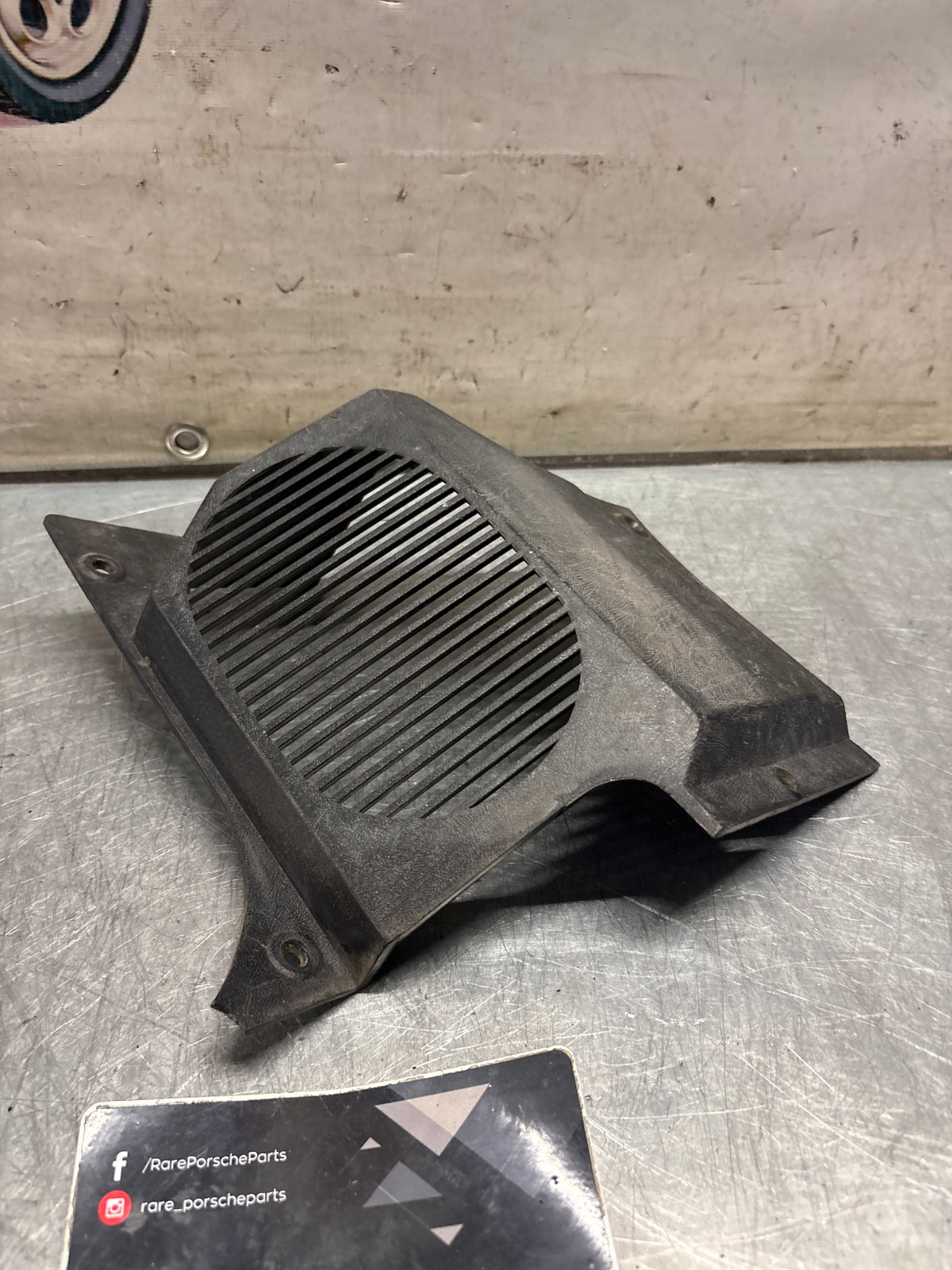 Porsche 914 left speaker cover, for spares or repair 91455150510