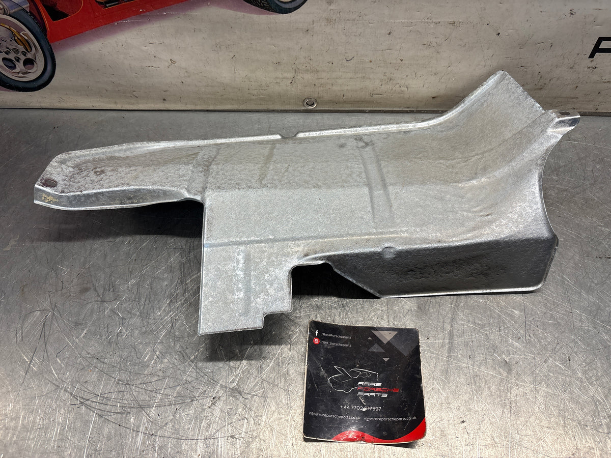 Porsche 924 early 76-79 automatic heat shield, refurbished 477813139A