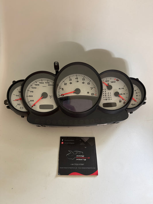 Porsche Boxter 986 Instrument Cluster, unknown mileage 9966419817870C used