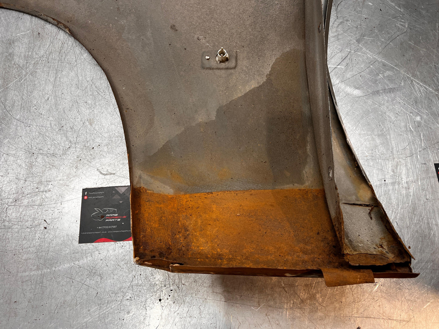 Porsche 944 S2 Turbo right front wing in need of repair, 95150302203 used