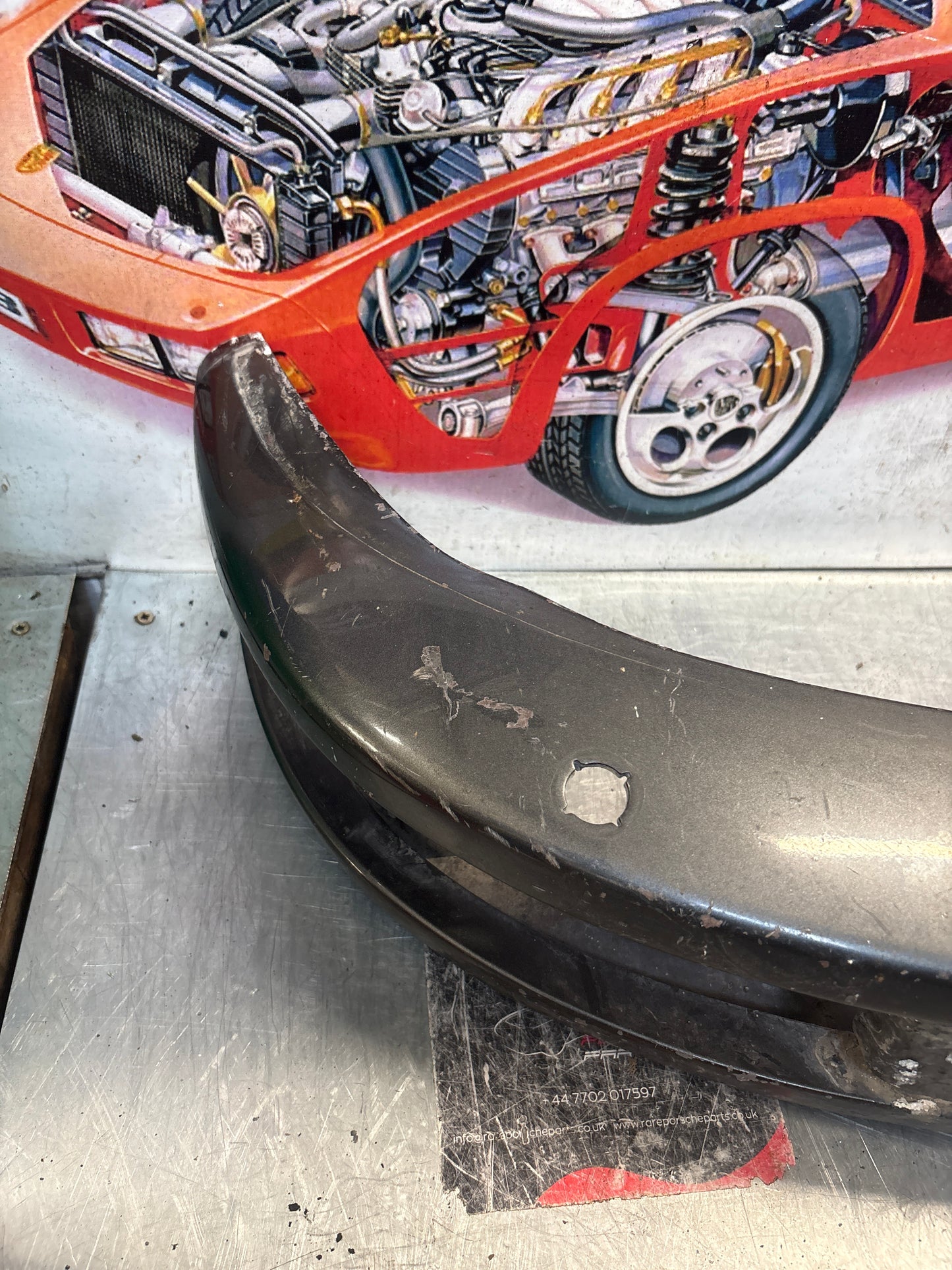 Porsche 911 G front bumper, used 91150501112