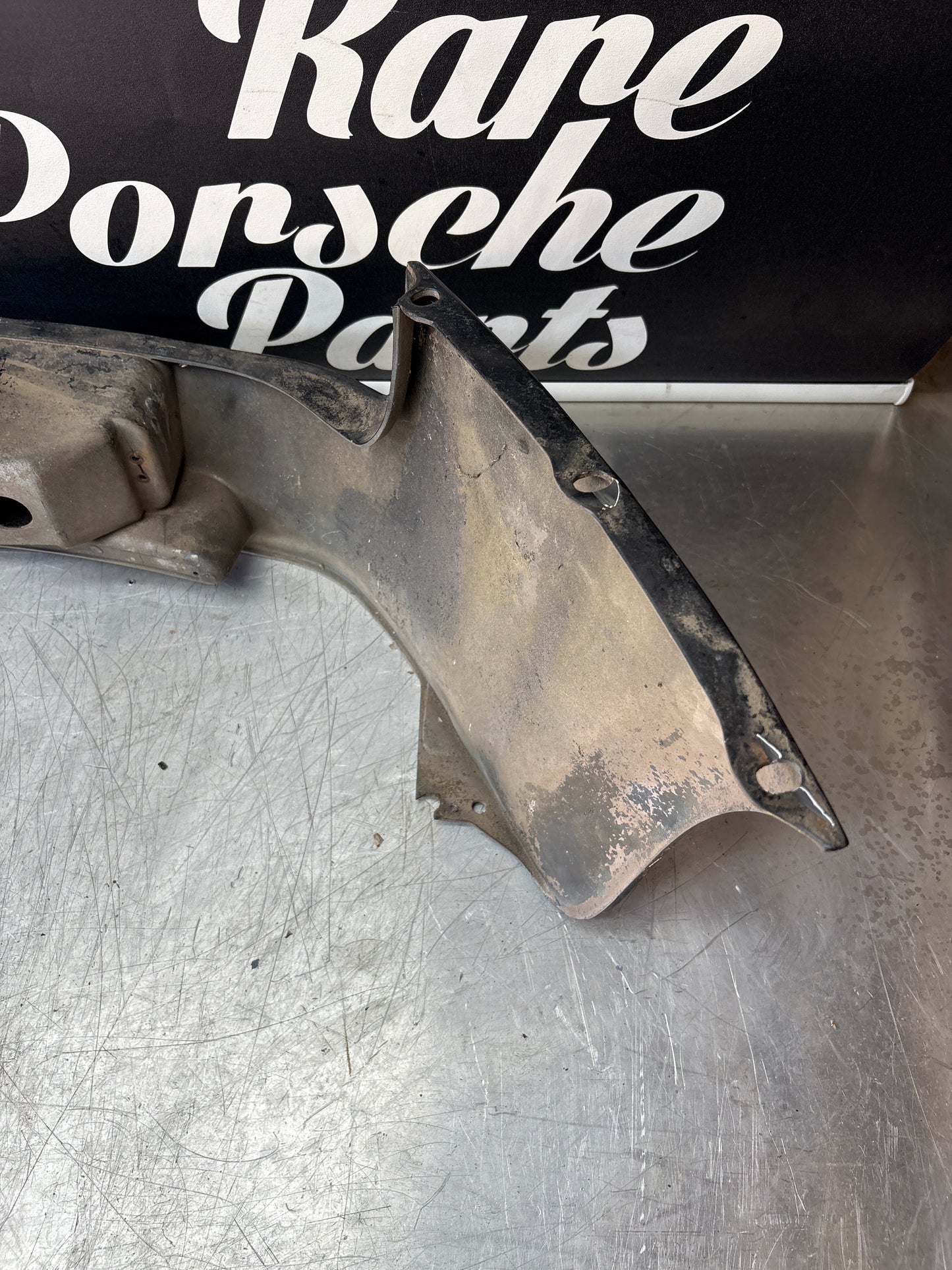 Porsche 944 Front spoiler, valance with fog light used 93150537105
