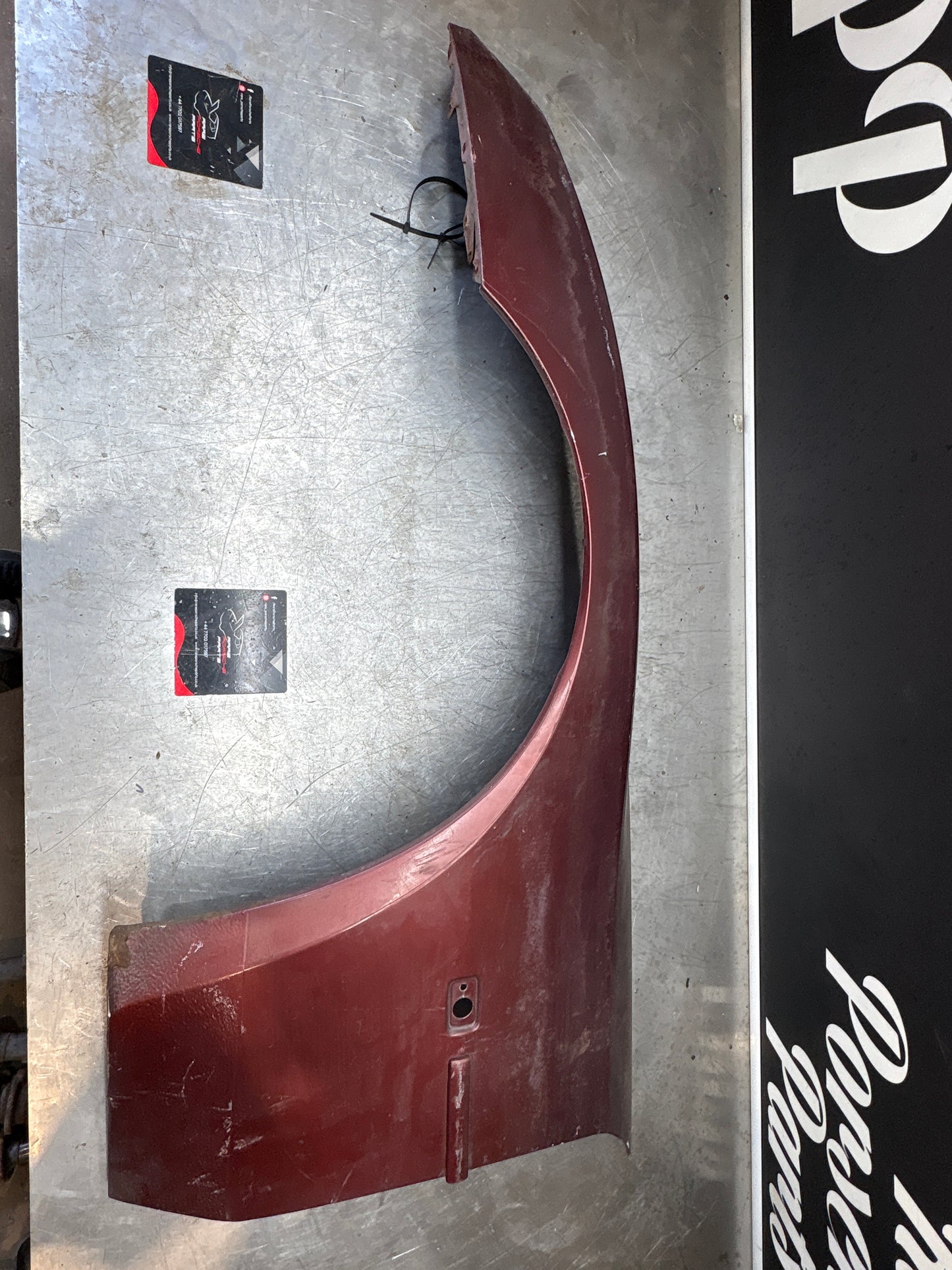 Porsche 944 early left front wing, please see photos, used