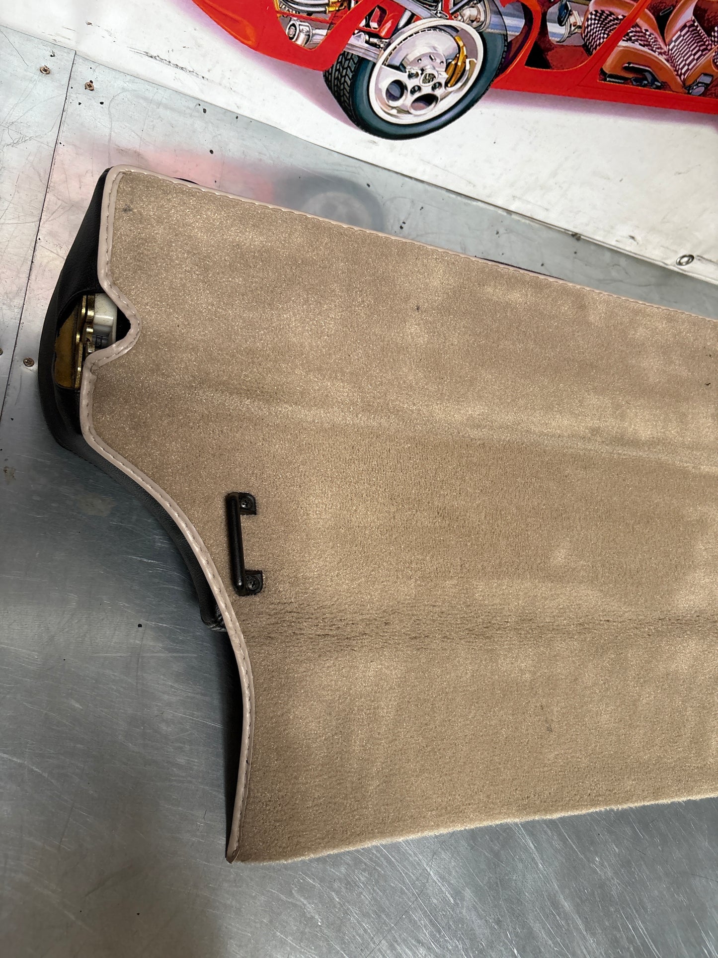 Porsche 944 black seat set, front seats with black /grey pinstripe fabric