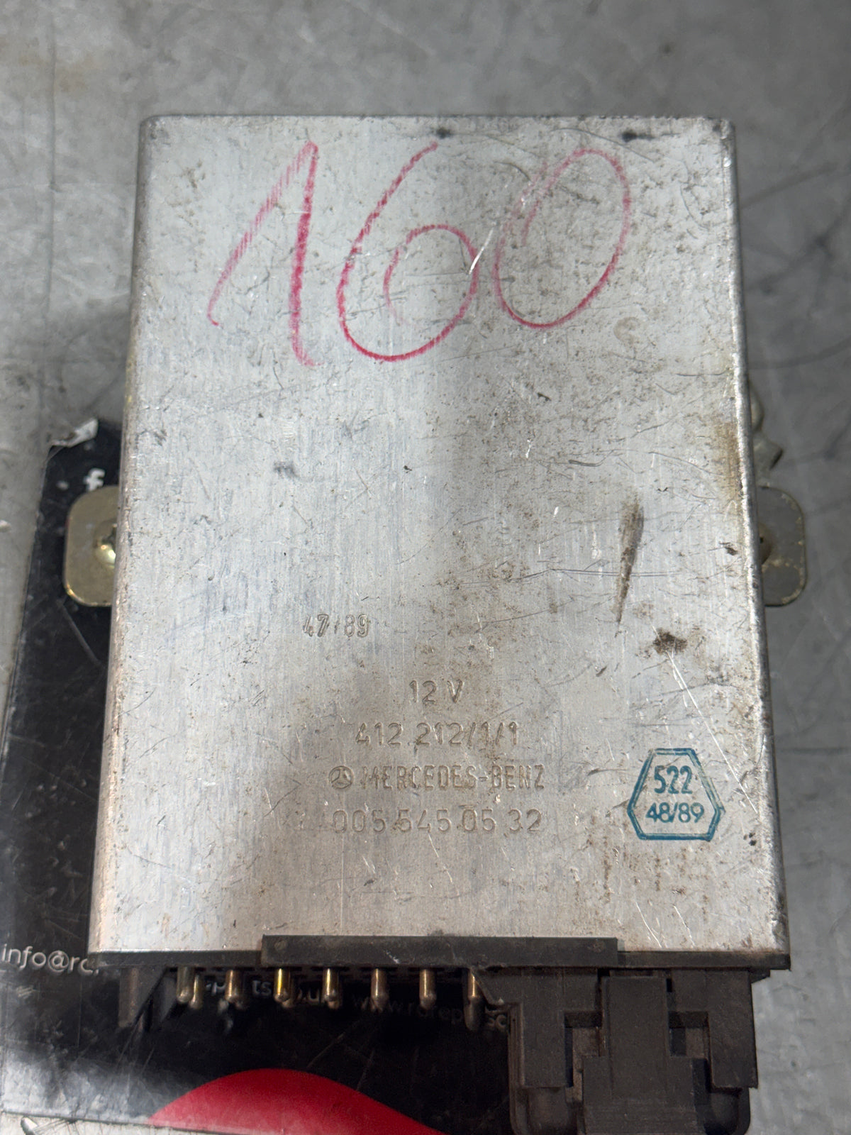 Mercedes-Benz W126 420SE Cruise Control Module 0055450532/ 412212/1/1- Used