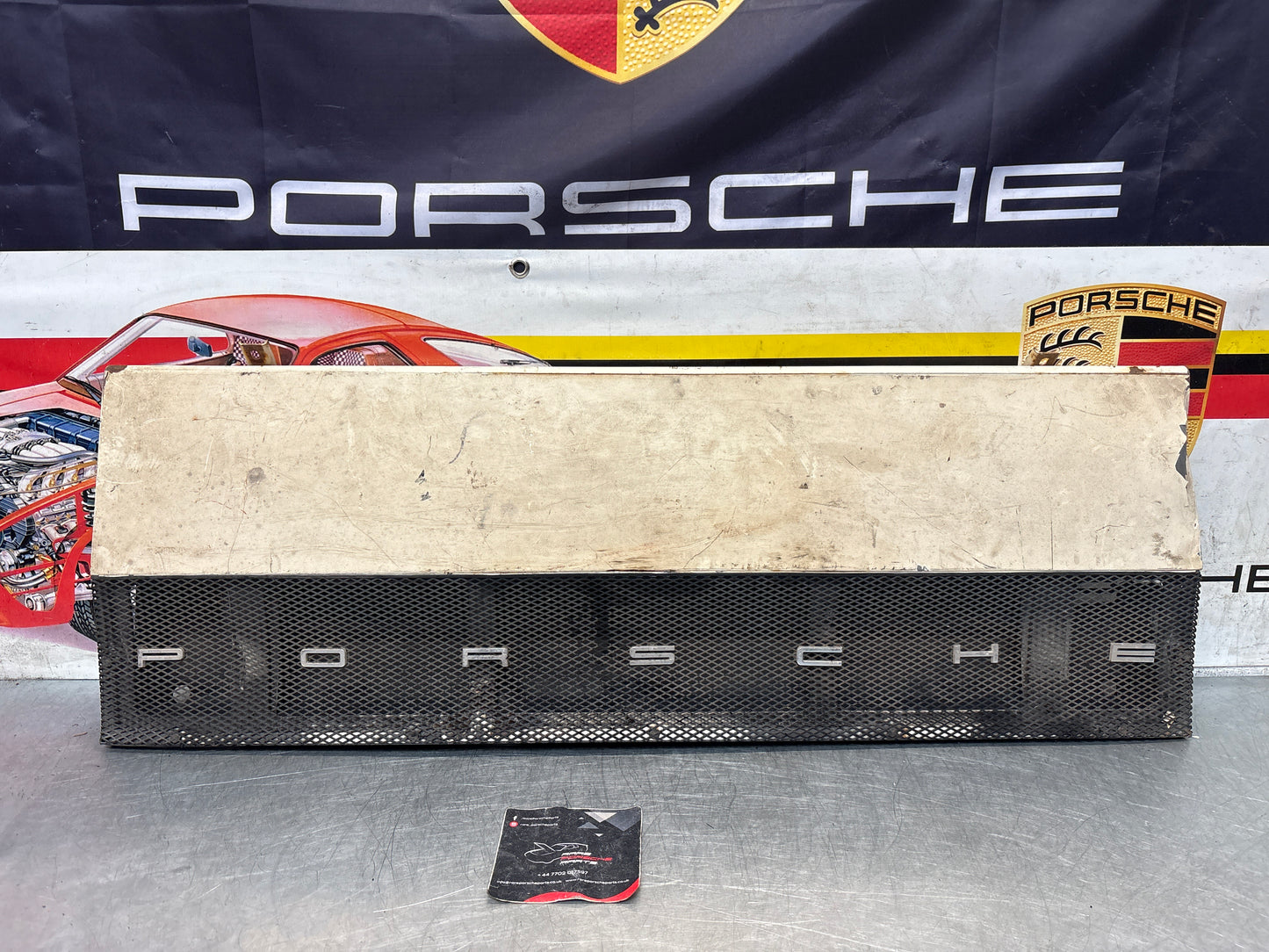 Porsche 914 rear bonnet engine lid cover, used 91451202210