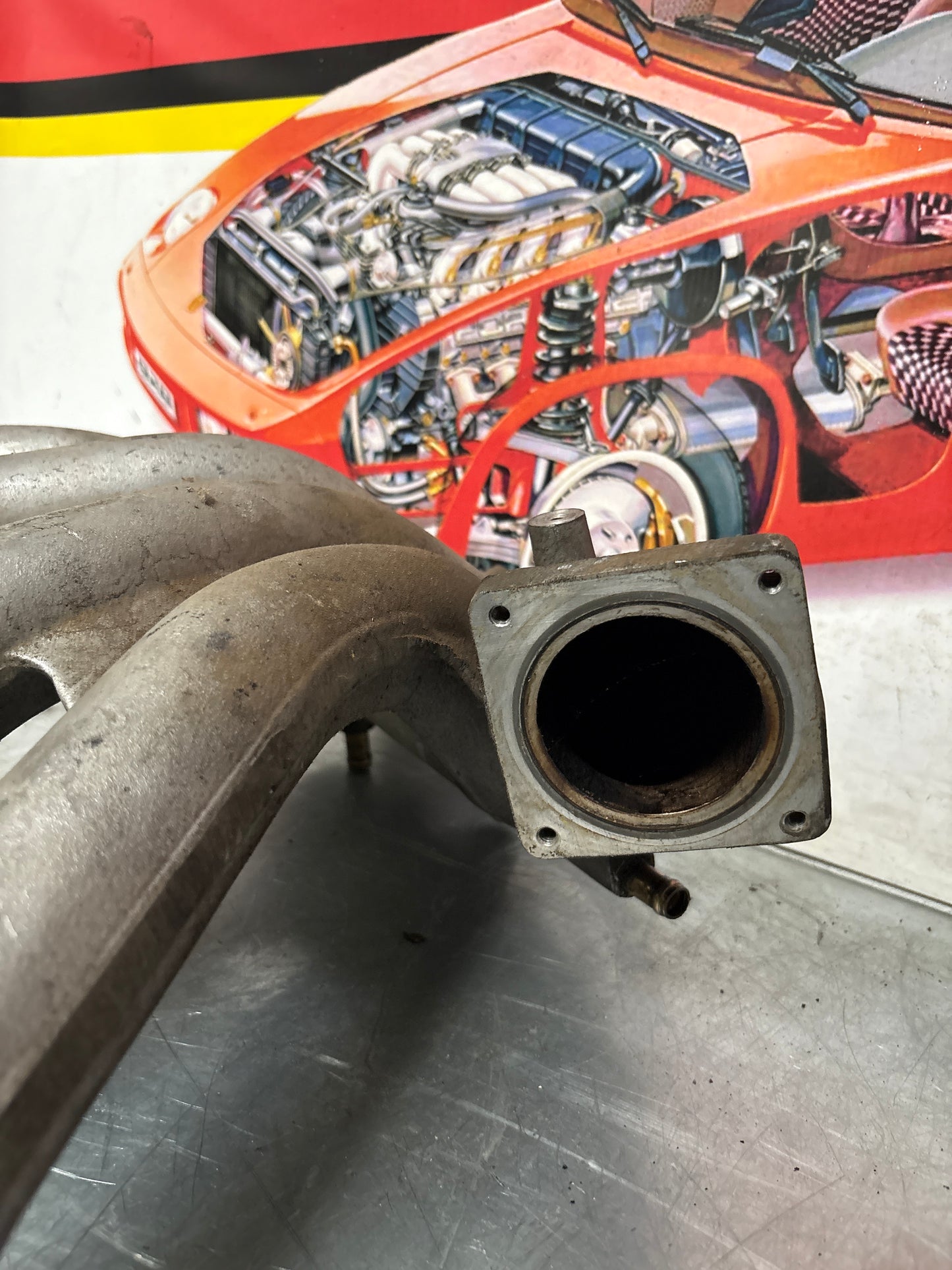 Porsche 924S 944 8V Inlet Intake manifold 9441101518R used