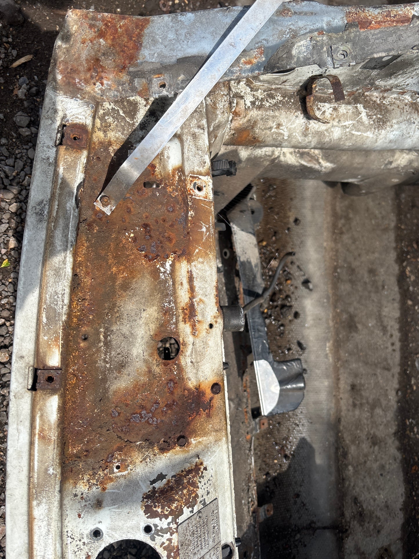 Porsche 928 S 1982 Front Section Cut