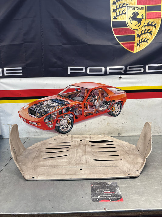 Porsche 944 engine tray / belly pan / undertray used. Aluminium. refurbished 94434116101