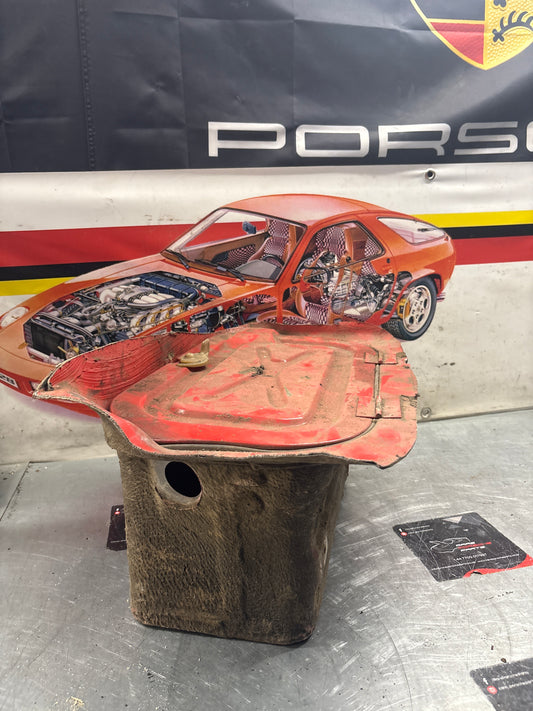 Porsche 928 Battery tray cut, 92850180502 used