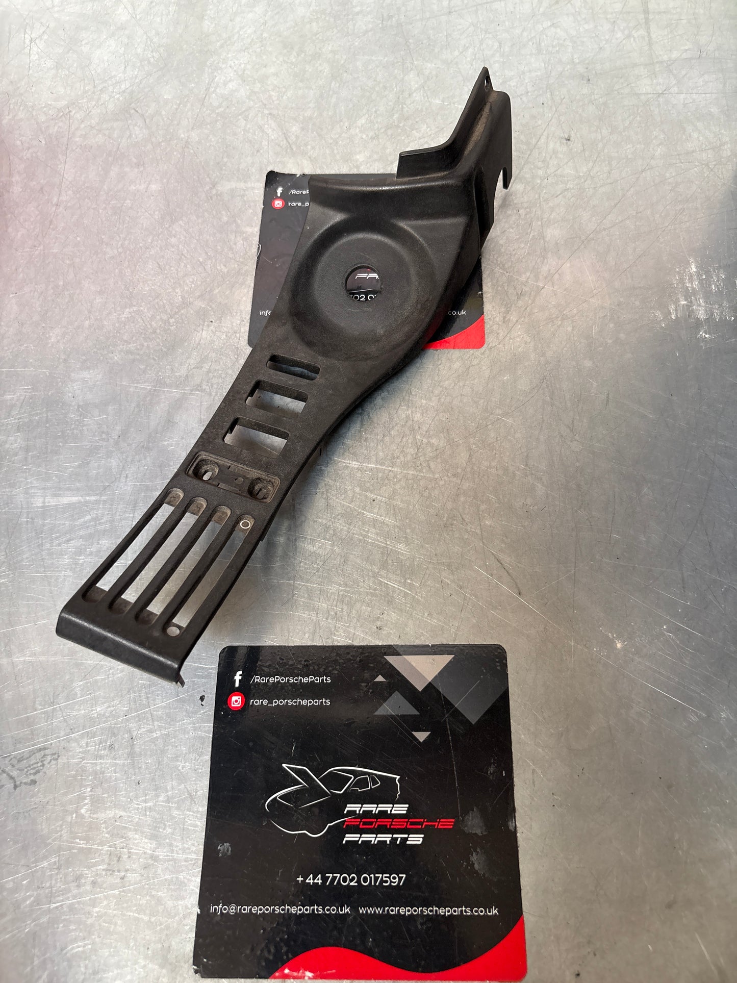 Porsche 944 Turbo S2 / 968 Left side steering wheel dash trim bezel, used, check the photos for damages! 94455242900