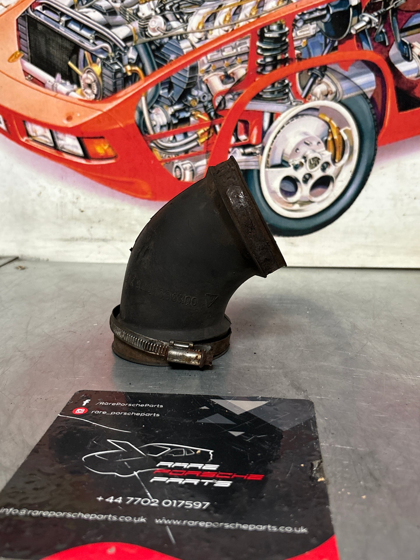 Porsche 944 S2 hose for airfilter box, 94411030700, used