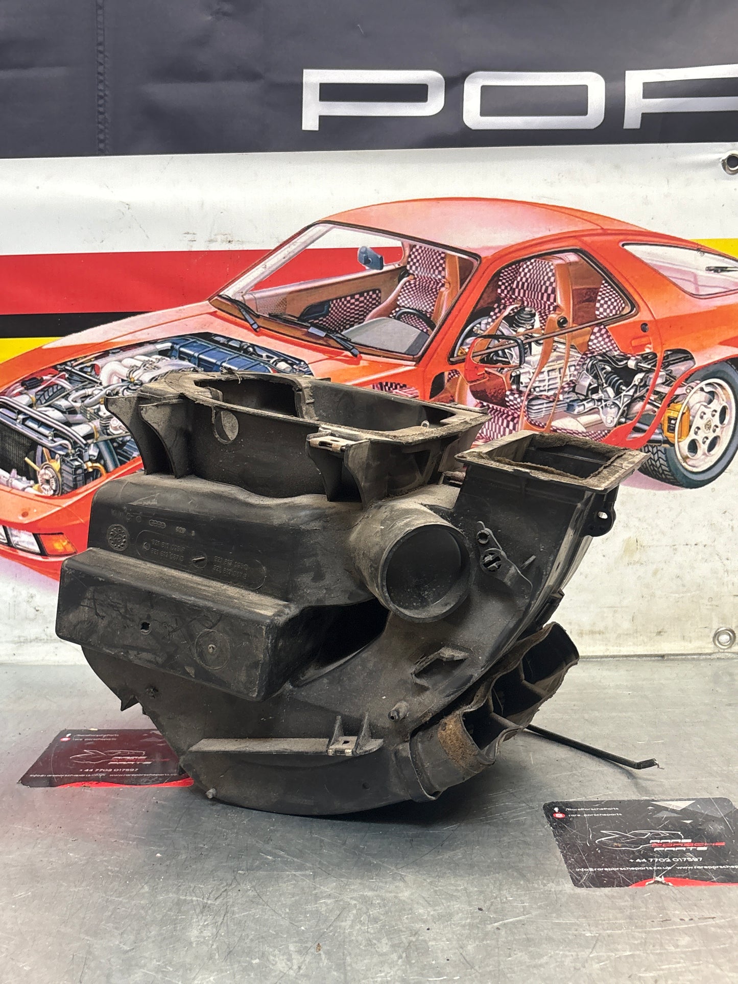 Porsche 924 80-85 944 82-85.5 heater blower fan assembly, complete 321819096 / 321819088 / 321819087 / 321819095 used