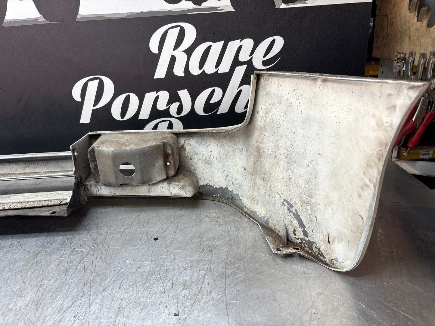 Porsche 944 Front spoiler, valance with fog light used 93150537105
