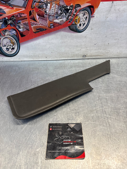 Porsche 928 door card insert panel, right, grey, 92855505202, used