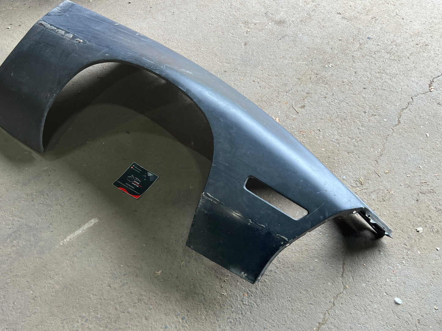 Porsche 928 -87 front right wing, used 92850301202