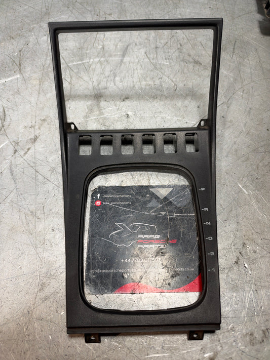 Porsche 944 968 Dashboard Shifter Frame Trim for automatic cars 94455211700 used