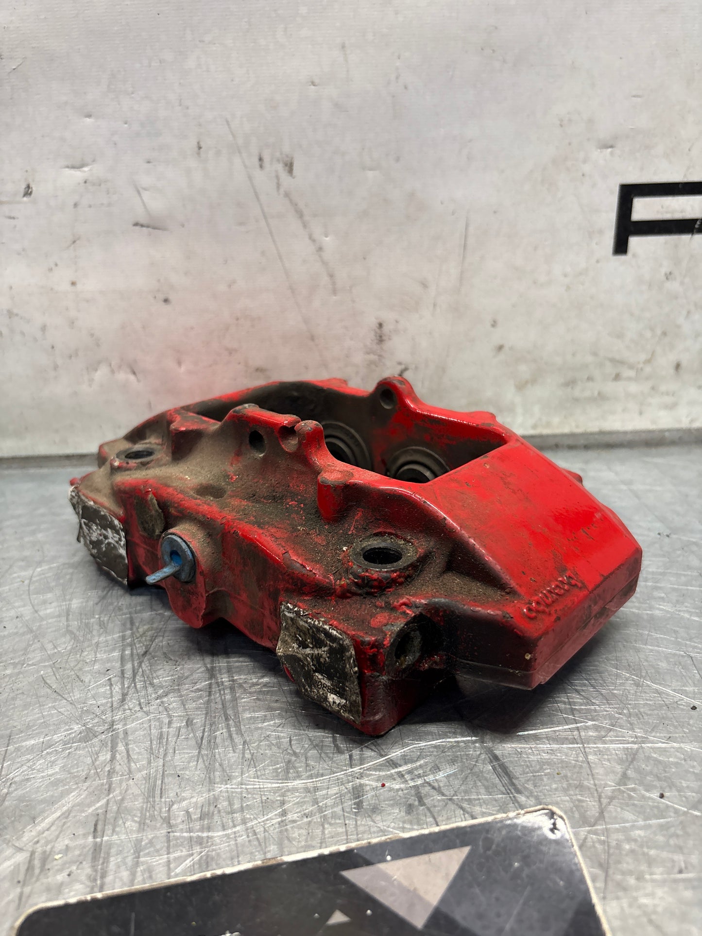 Porsche 996 997 986 987 left side front Brake Caliper Brembo, used 996351422