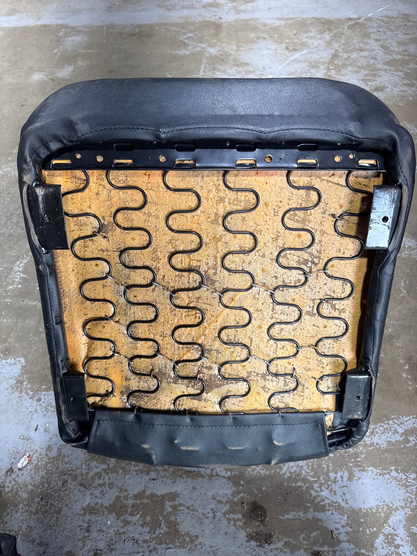 Porsche 924 / Early 944 Porsche Script seats, Pair. Used.
