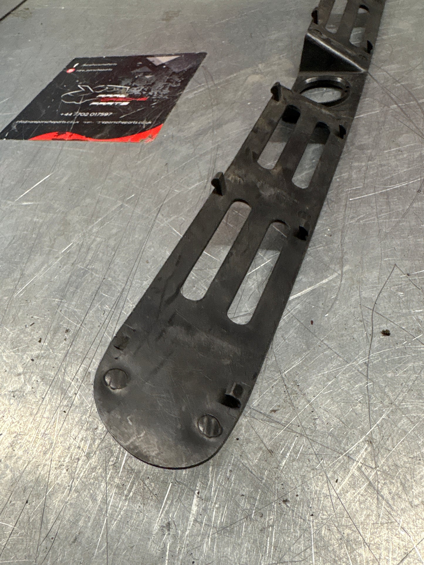 Porsche 968 Front bumper cover trim, used 94450554100