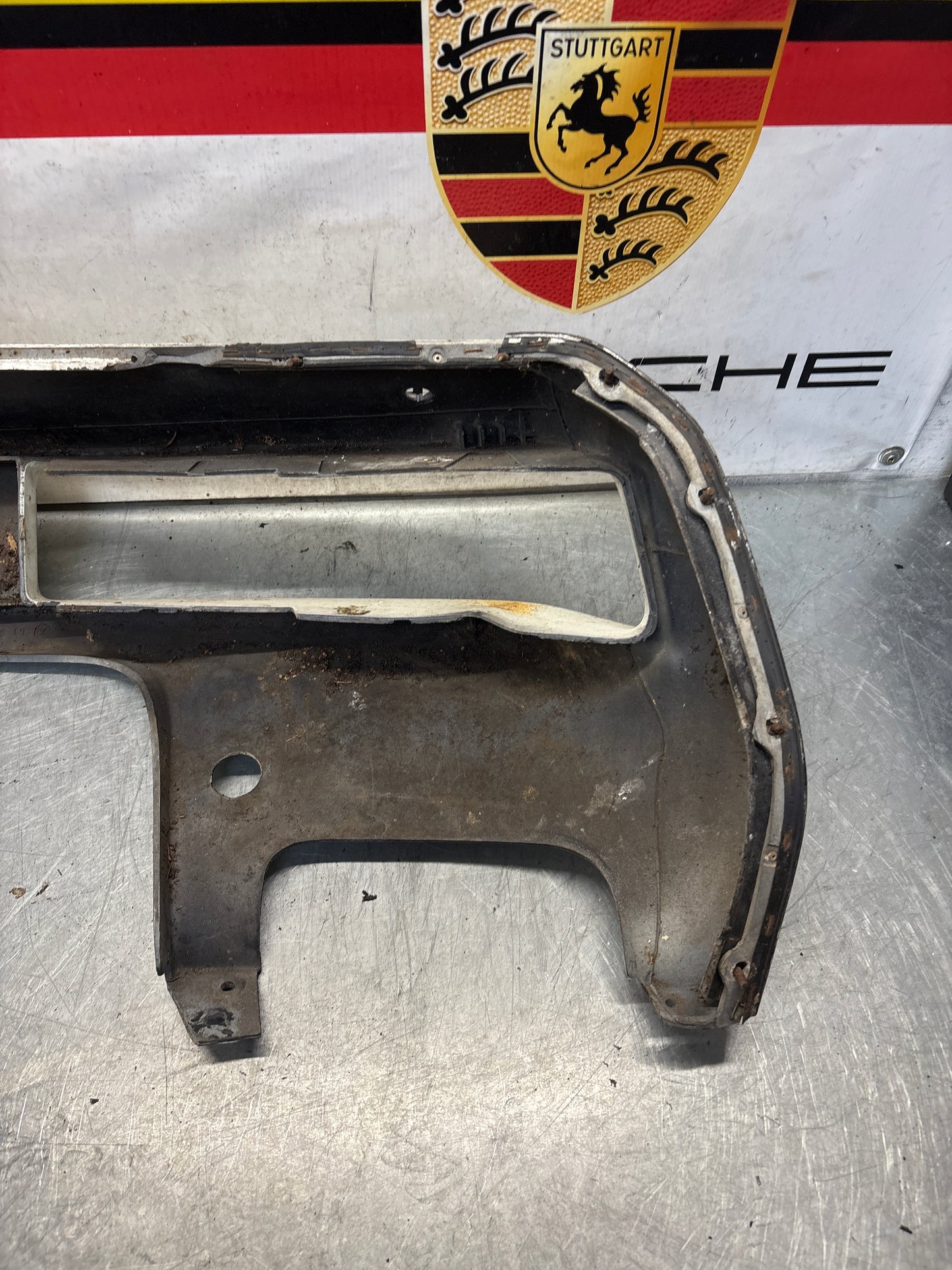 Porsche 928 front bumper cover panel, used 92850501306