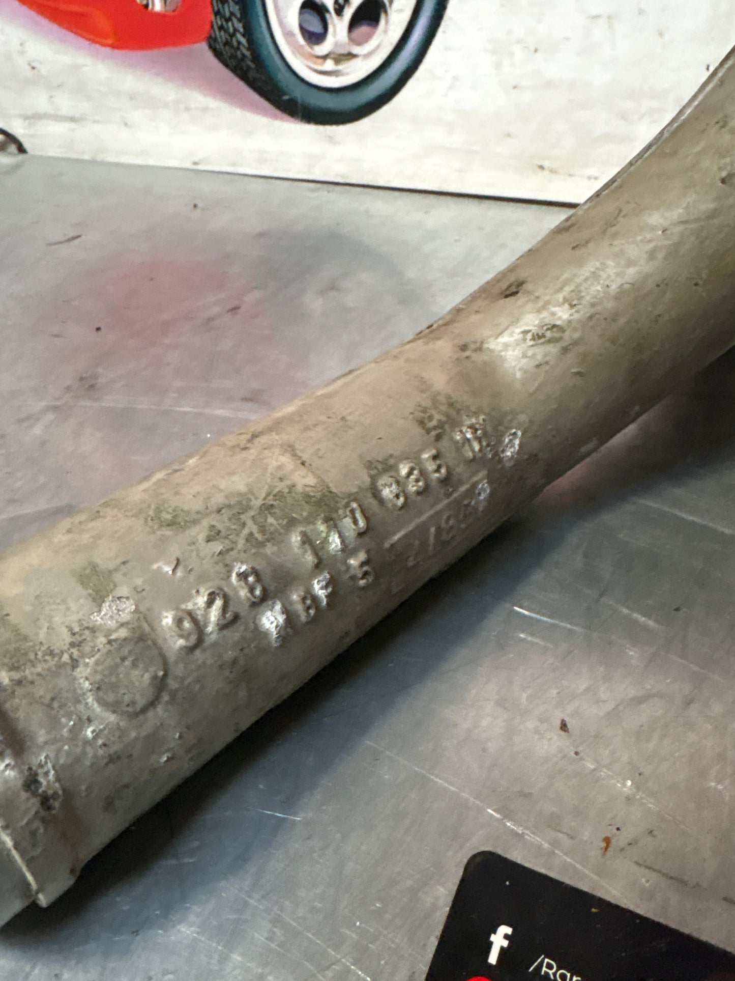 Porsche 928 Intake manifold pipe, used 9281106350R