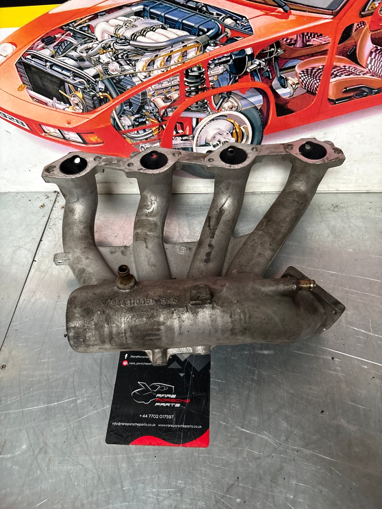 Porsche 924S 944 8V Inlet Intake manifold 9441101518R used