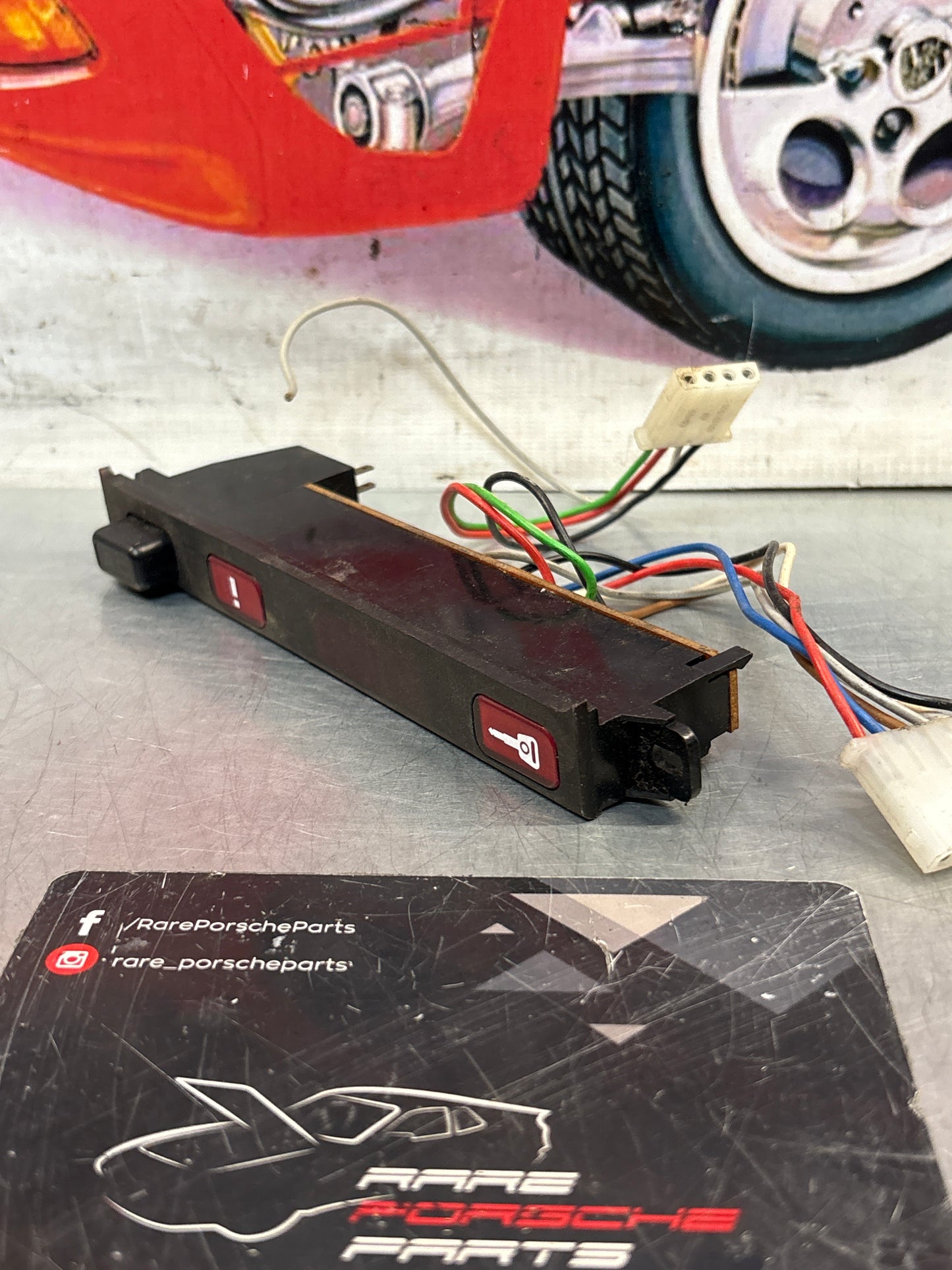 Porsche 928 front center dash panel 92864160914 used