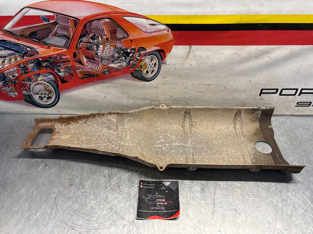 Porsche 928 heat protection plate, later type 92850449101, used
