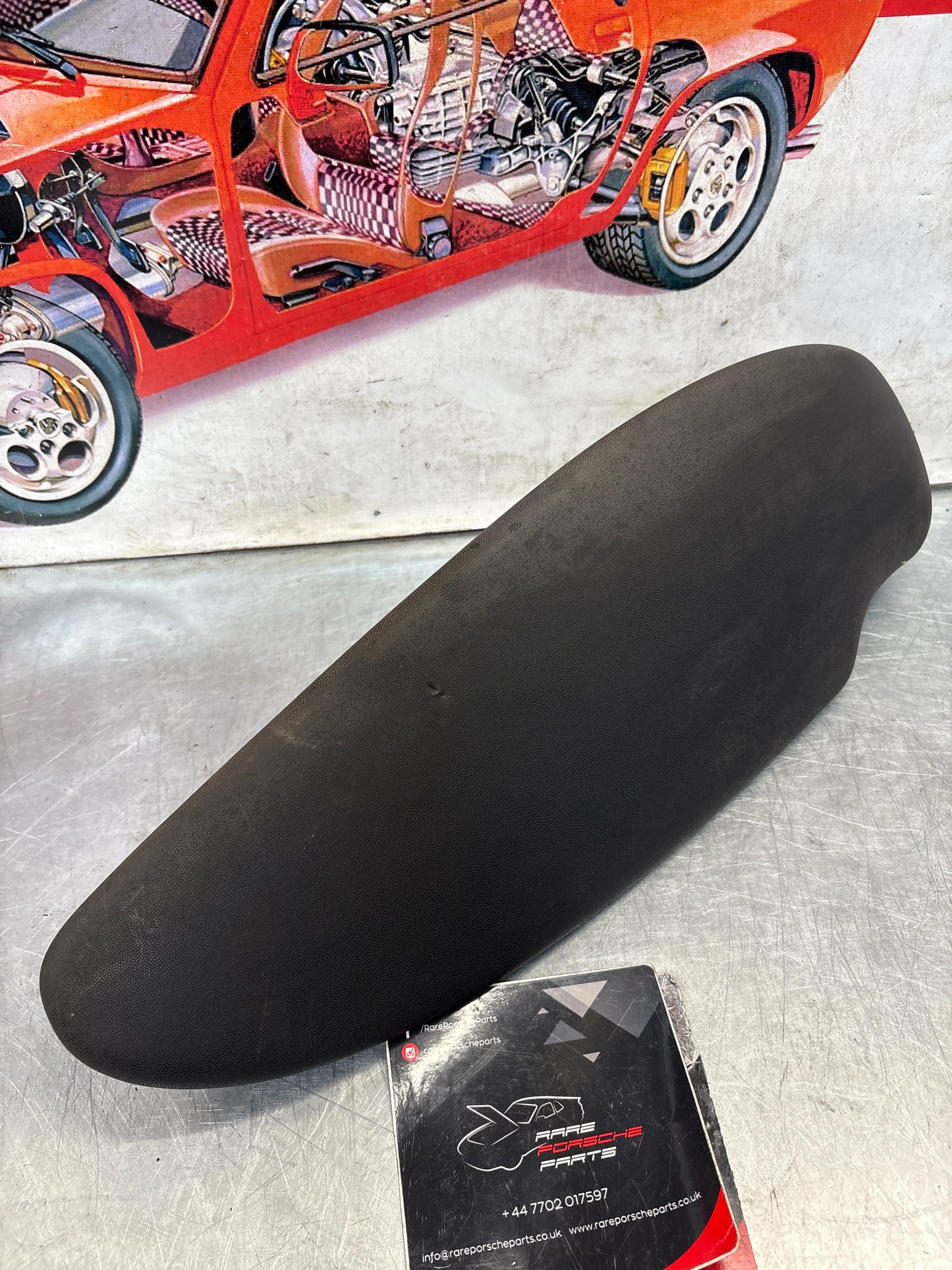 Porsche 911 996 dasboard cluster trim, used, black 99655205902