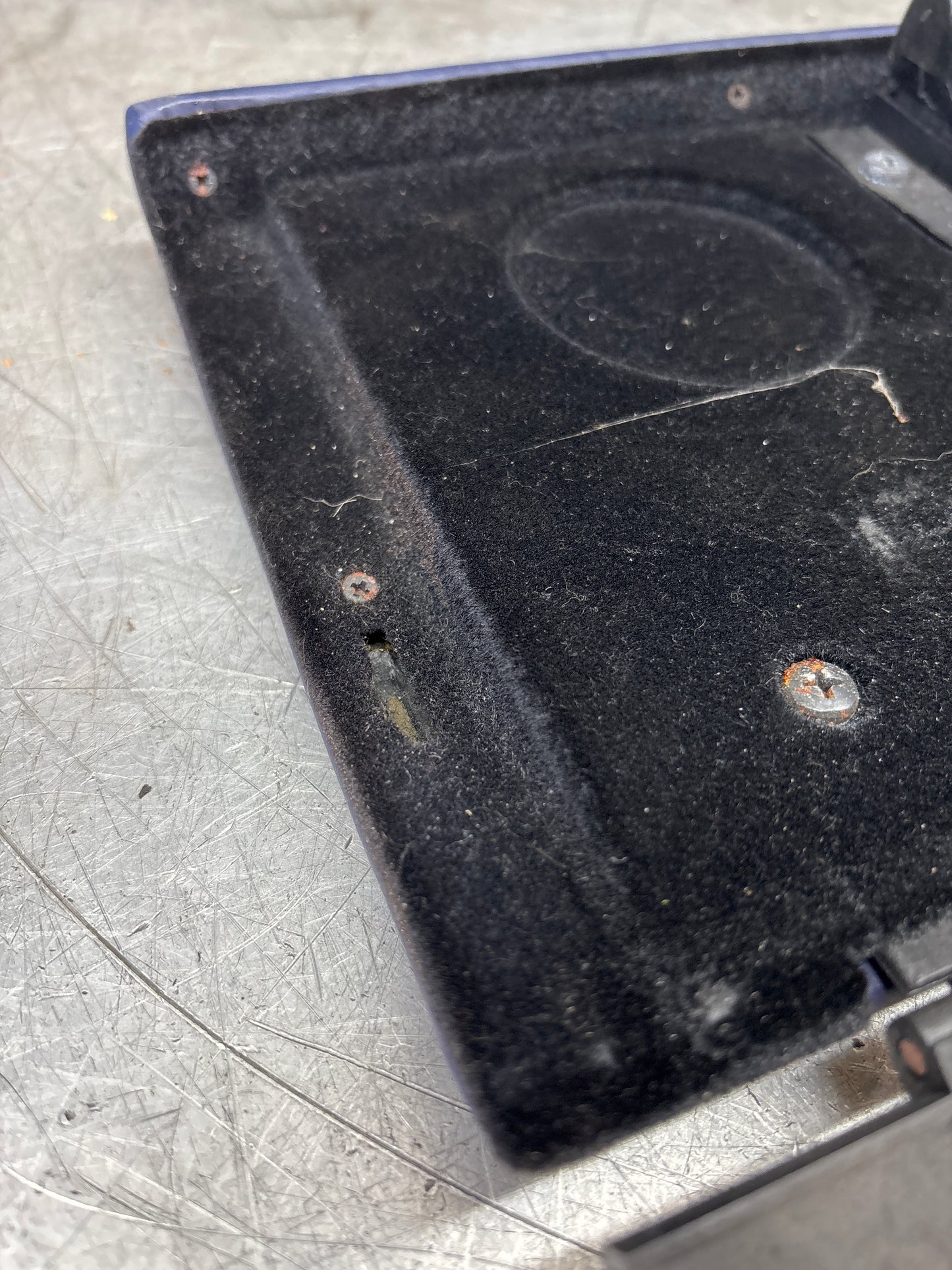 Porsche 944 cobalt blue glovebox door, used 94555212300 RHD only