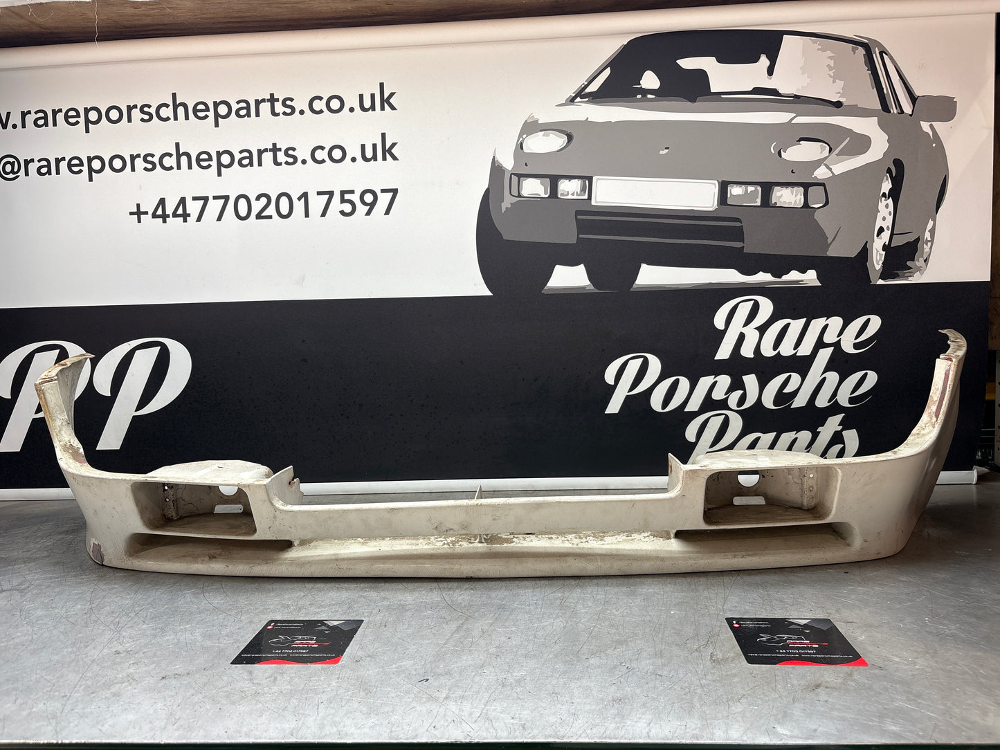 Porsche 944 Front spoiler, valance with fog light used 93150537105