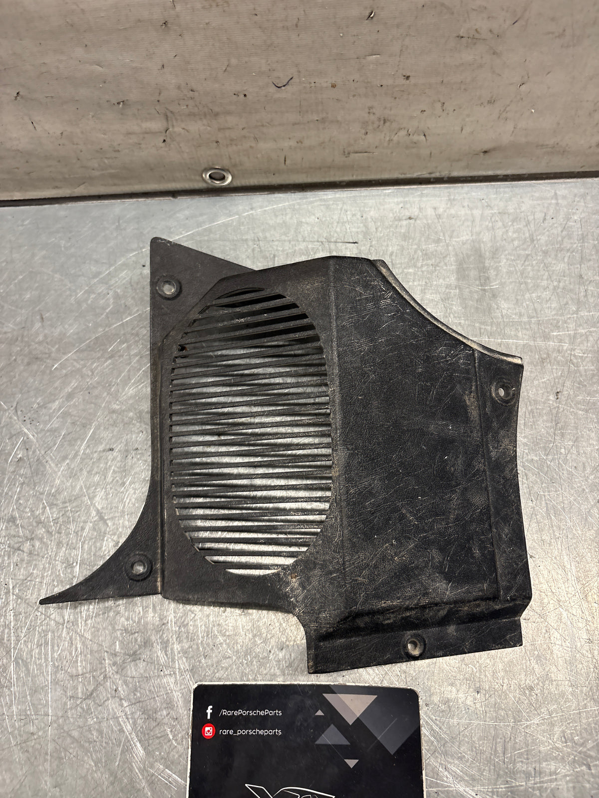 Porsche 914 left speaker cover, used 91455150510