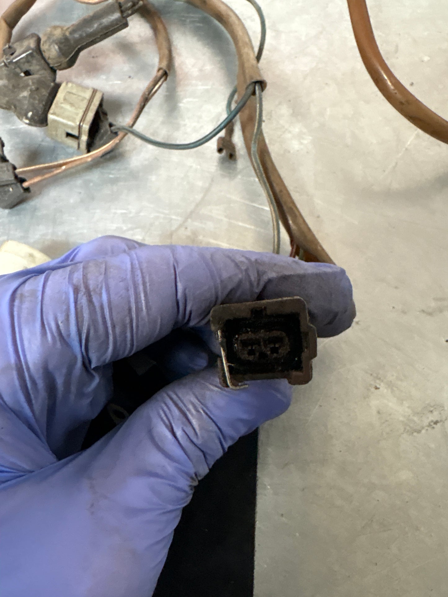 Porsche 924 N/A early engine wiring loom, 1976-1979, used