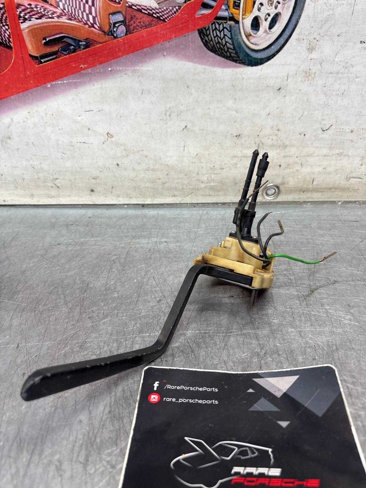 Porsche 914 steering coloumn wiper switch, used 91461391515